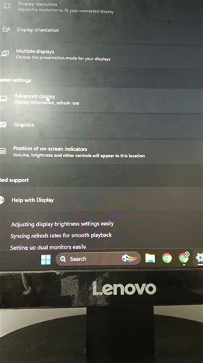 Increase Refresh Rate on Windows PC ⚡ | Boost Display Smoothness #shorts