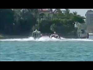 Video shows marine patrol officers’ pursuit of ‘El Inmortal’ boat before 2 men got away