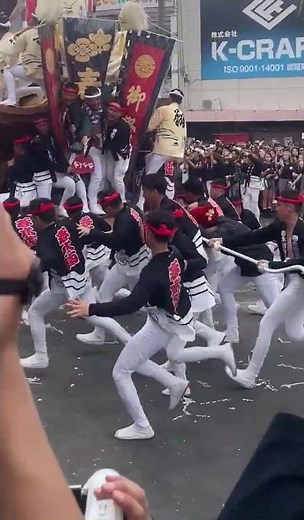 2025 令和7年 #岸和田だんじり祭り パレード #春木南 #やりまわし #だんじり #祭り