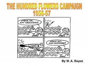 THE HUNDRED FLOWERS CAMPAIGN - SlideServe
