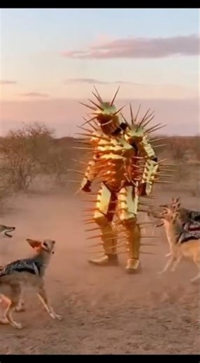 Jackals vs gold armor #jackal #armor #gold #shortsvideo