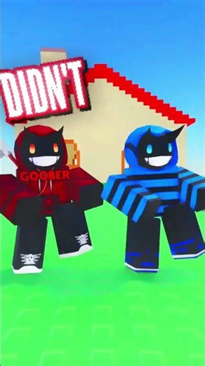THE DEMON DUO... 😈❤️💙 #roblox #shorts #xdemon #goobers