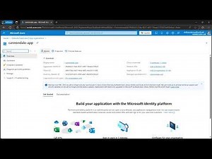 How to delete an azure registered app?