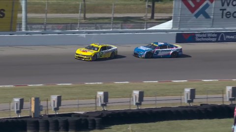 No lingering tension between Kyle Larson and Ryan Blaney after Gateway run-in