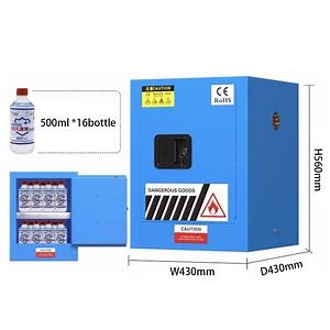 [Hot Item] Heavy-Duty 4 Gallon Fireproof Liquid Storage Cabinet for Safety