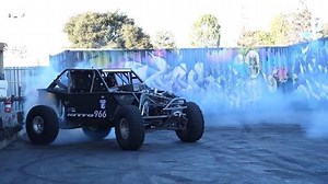 On today's episode of Daily Transmission, Jason Blanton stops by with his 900HP Ultra 4 Off Road Rig, and he literally destroys our lot... Seriously... we had to pay to get it fixed. #dailytransmission | Hoonigan