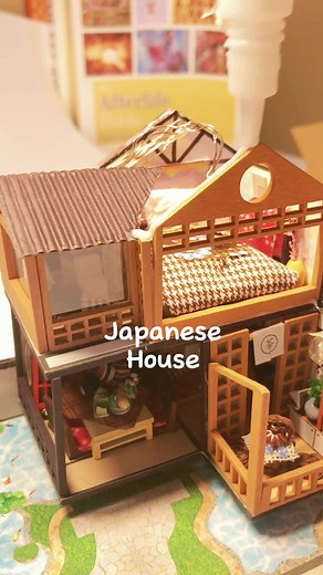 Miniature Japanese House Crafting Tutorial