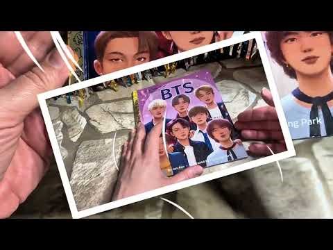 BTS: A Little Golden Book Biography! 📖💜🎤😋 #bts #littlegoldenbook #kpop 