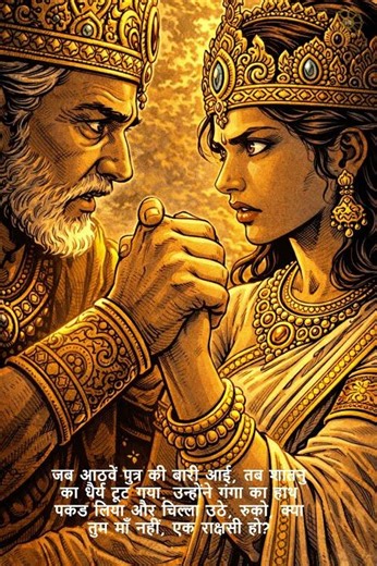 Why Goddess Ganga Drowned Her Own Children | Project Dharma Ep 3 #shorts #mahabharat #ancientindia