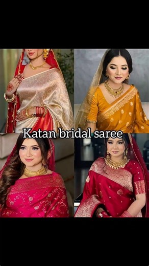 Top 10 Different types of Bridal Saree 😱😱☺️#viral #bridal #saree #trending #shorts