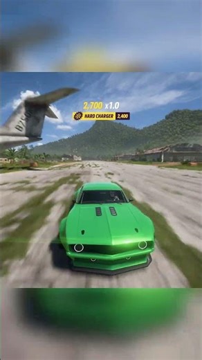 Chevrolet Camaro Stunt at Runway Danger Sign | Forza Horizon 5 #carstunts