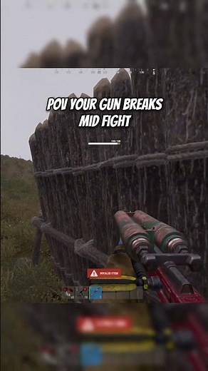 when your gun breaks on rust #rustgame #vaybae