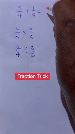 Addition , multiplication and division of fractions #maths #fractions #mathtrick #multiplication #addition