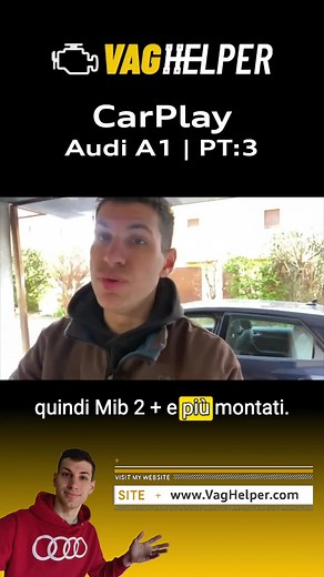 Audi Smartphone Interface | Audi A1 www.vaghelper.com #audi #audia1 #carplay #smi #SmartphoneInterface #MMI #Androidauto