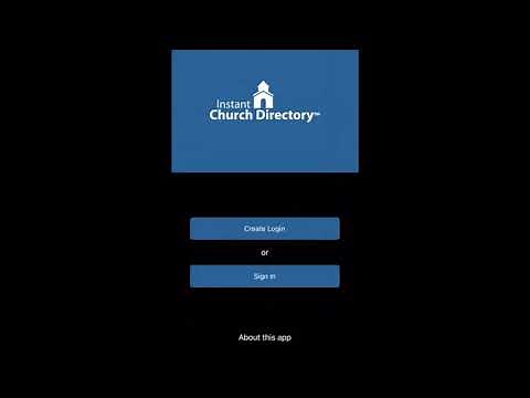 Instant Church Directory Tutorial
