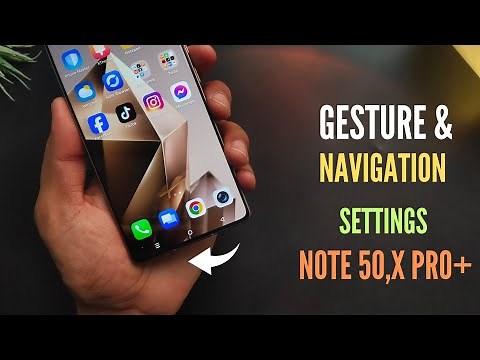 How To Set Buttons On Infinix Note 50, 50x,Pro+ 5G | System Navigation, Back Button, Soft Keys |