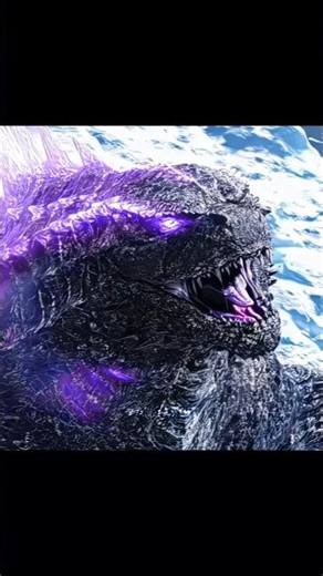 Godzilla in purple 💜#godzilla#edit
