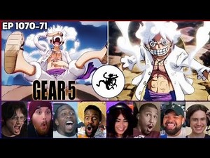 Luffy Gear 5 Reaction Mashup - Luffy VS Kaido - One Piece Ep 1071