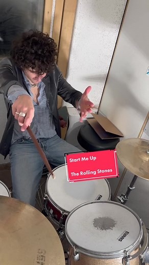 Rock Out with this Drum Cover of 'Start Me Up' by The Rolling Stones
