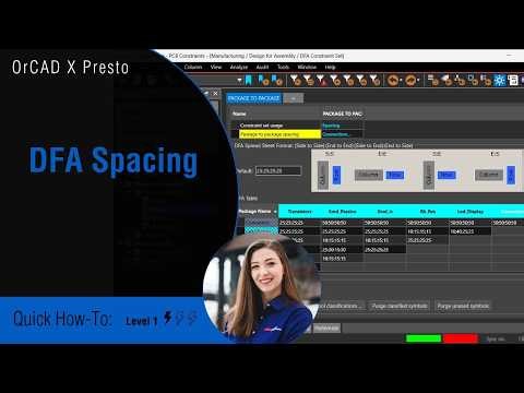 Understanding DFA Spacing CONSTRAINTS