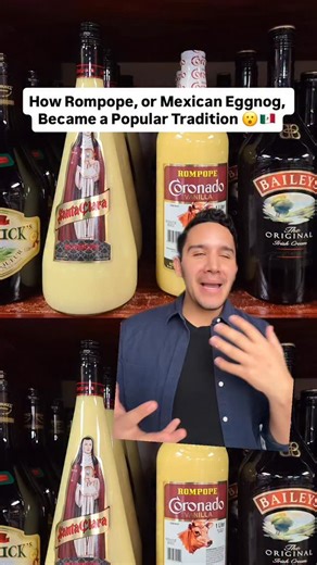 omie on Instagram: "I can’t believe I’m saying these, but thank you nuns bc rompope is a VIBE 🤤🇲🇽 I love making it and drinking this Mexican liqueur during the holidays ❤️ Do you love it as well? #rompope #mexicantradition #mexicanamerican"