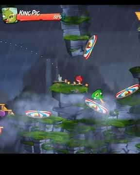 🔥 King Pig Boss Defeated in Just 2 Attacks! | Angry Birds 2