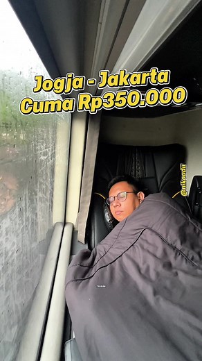 Rekomendasi bus sleeper Jogja - Jakarta #sleeperbus #adayinmylife #traveling