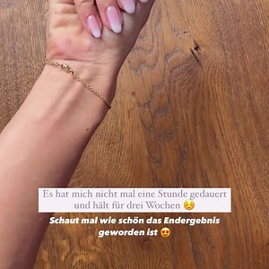 It took me less than an hour and it lasts for three weeks 🥰🥰…… Look how beautiful the end result turned out 😍 | Alica Schmidt