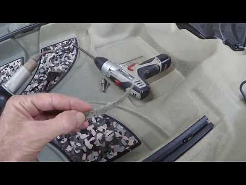 Advanced Kayak Repair - Plastic Welding Screw Hole Repair