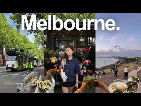 Living in Melbourne for a month 🍵 where we stayed, Korean skincare haul & matcha run