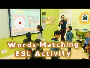 389 - Words Matching Activity for kids