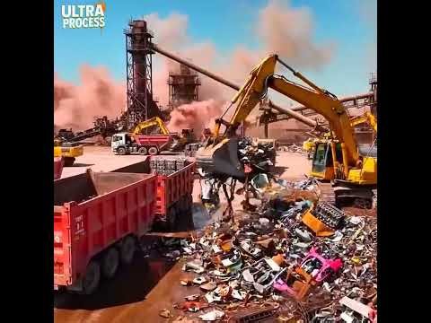 Inside a Motorcycle Recycling Plant 🏍️ | Old Bikes Turned Into Valuable Parts