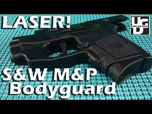 Smith and Wesson M&P Bodyguard 380 Crimson Trace GREEN Laser Range Review