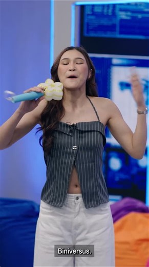 BINI_ph on Instagram: "THIS JUST IN — Master @bini_jhoanna is your next Game Master! 💙 Reporting live from the BINI HQ - #BINIversusEpisode7 is set to premiere this Wednesday, 8PM PHT on the BINI Official YouTube channel 🌸 🔗youtube.com/@BINIPH #BINI #BINIversus"