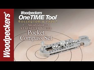 Stainless Steel Pocket Compasses | Woodpeckers Tools