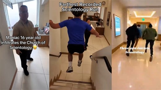 Scientology Run | Know Your Meme