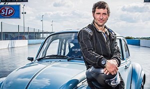 Guy Martin crashes at the Isle of Man TT in 2010