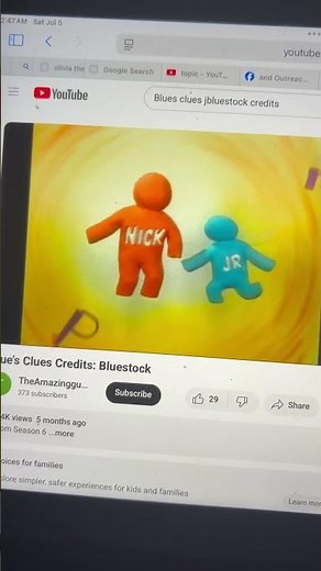 Blue’s Clues/Nick Jr Productions/Nick Jr Snowglobe (2004)