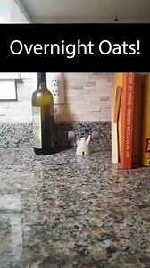 Here's a fun recipe to help you level up your breakfast! Overnight oats with strawberries and protein! Recipe: 1/2 cup oatmeal Scoop of protein powder 1/2 cup - unsweetened almond milk 1/4 cup - greek yogurt (2%) 3 strawberries Mix it all together and store in the fridge overnight. The oatmeal will fully hydrate by morning! Feel free to adjust the amounts of each ingredient (or try different fruits!) Nutritional breakdown for this: Calories: 342 Protein: 36 grams Carbs: 34 grams Fat: 7 grams ⁠⁠ 