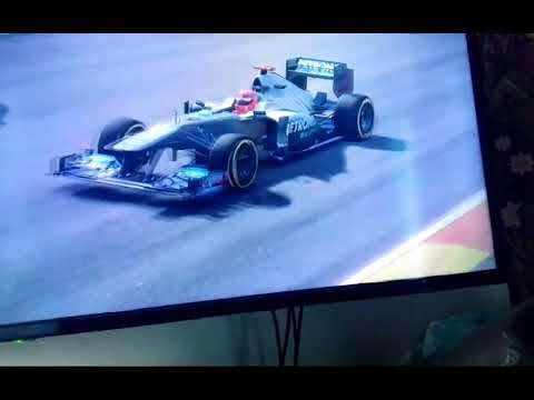 Michael Schumacher wins the 2011 European Grand Prix (UK DUB ALLINOL VERSION)