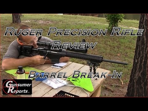 Ruger Precision Rifle Review: Barrel Breaking-In