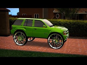 Outrageous Chevrolet Trailblazer SS on 34 inch Forgiato Wheels - GTA V Mods