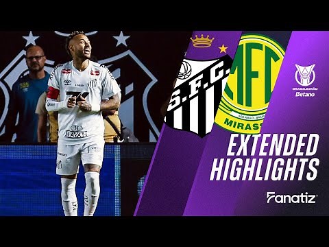 Santos vs Mirassol 1-1 | Game Highlights | #Brasileirao2025