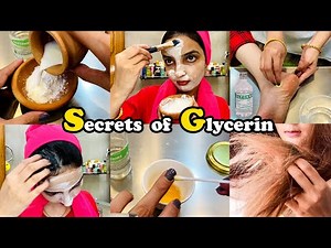 Glycerin Secrets for Hair, Skin, Feet & Nails, Uses & Benefits