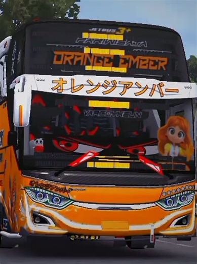 Livery Bussid: Amber or Ember JB3 Showcase