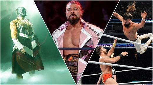 Andrade shows off impressive physique ahead of major WWE SmackDown match