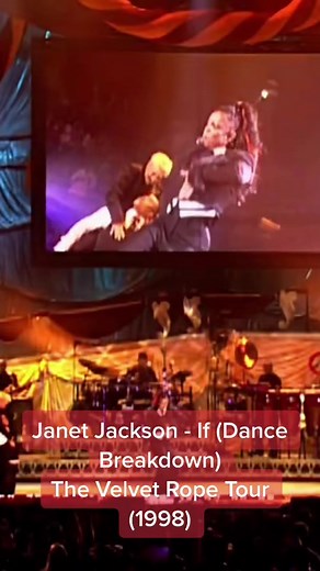 Janet Jackson 'If' Dance Breakdown - The Velvet Rope Tour (1998)