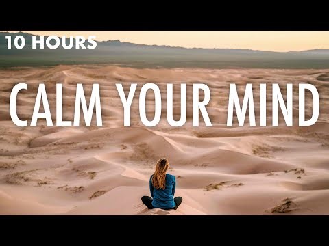10 HOURS MEDITATION (Glass Marimba - soft notes) / relax, focus, meditate, calm mind, slow breath
