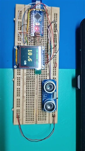 Arduino nano TFT st7789 240x240 đo siêu âm - VuiRC Channel