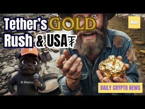 Tether's Gold Rush, USA₮, $LICK, AI on Ethereum, UK ASA & More | Newshound Daily | 28/01/2026